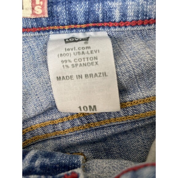 Levis 550 Jeans Womens 28x27 Blue Relaxed Bootcut Stonewash Y2K Tag 10M* - Picture 10 of 14